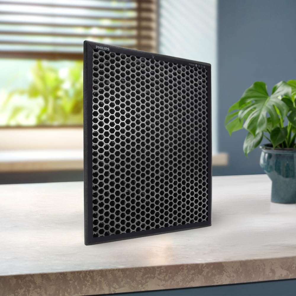 Detalle de Philips NanoProtect Aktivkohle- und Vorfilter FY2420/30 – 12 Monate Lebensdauer, kompatibel mit AC2887/AC2889