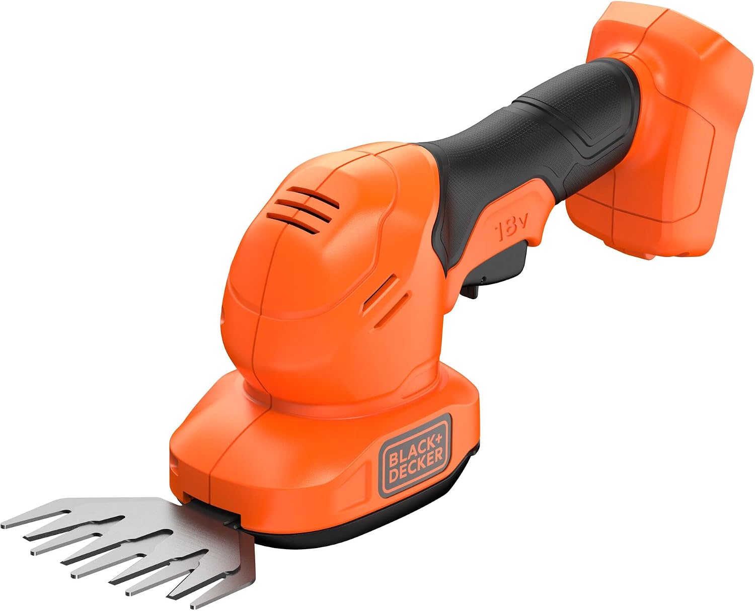 Detalle 2 de BLACK+DECKER Combo 2 en 1 Scupte-Haies et Cisaille à Gazon - 18V (BCSS18B-XJ) sans Batterie ni Chargeur