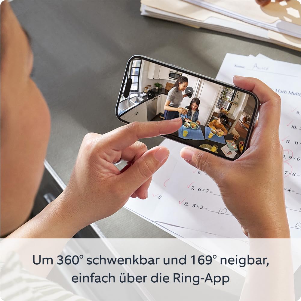 Thumbnail 2 de Ring Pan-Tilt Indoor Camera 360°