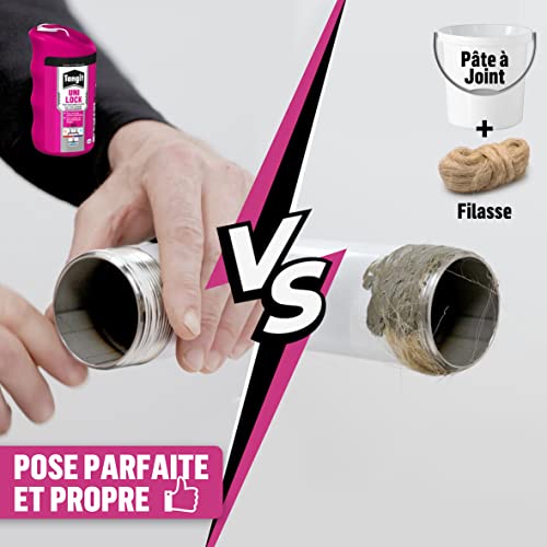 Thumbnail 5 de Tangit Uni-Lock Fil de nylon (bobine 80 m) – Fil d’étanchéité universel pour raccords filetés sur métaux et plastiques