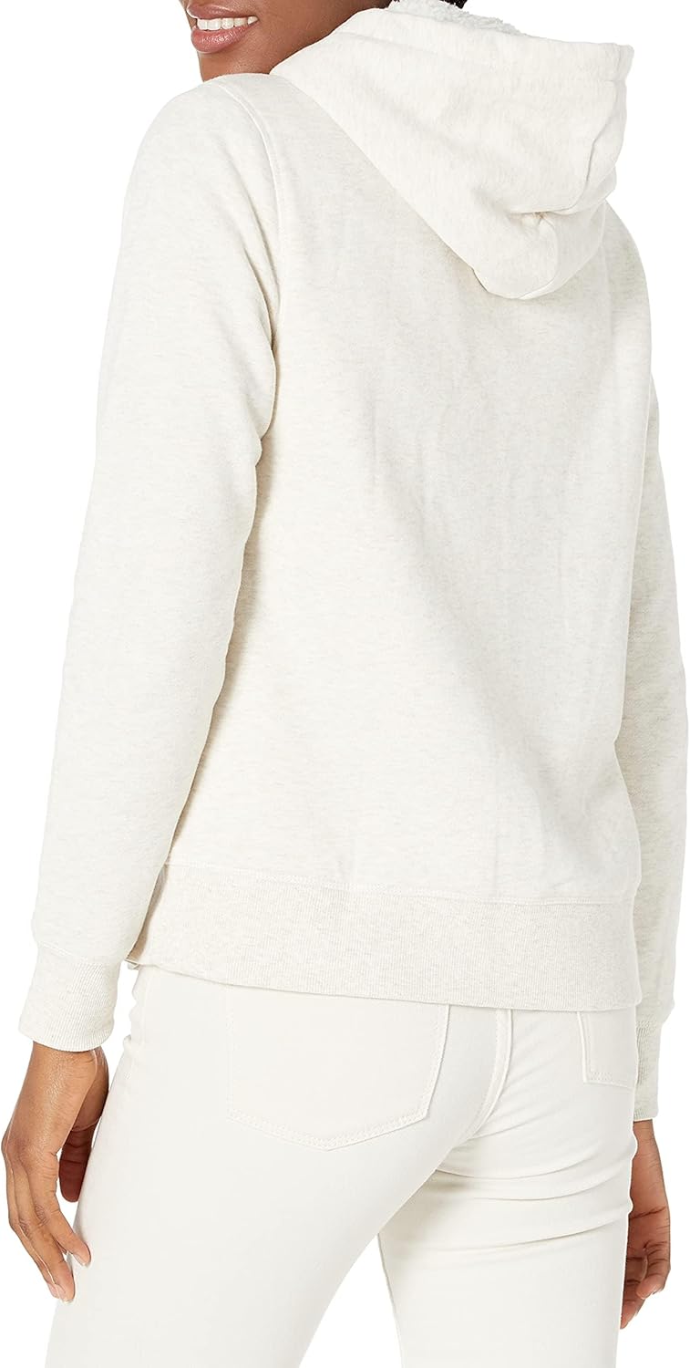 Thumbnail 1 de Amazon Essentials Veste à capuche zippée doublée Sherpa pour femme
