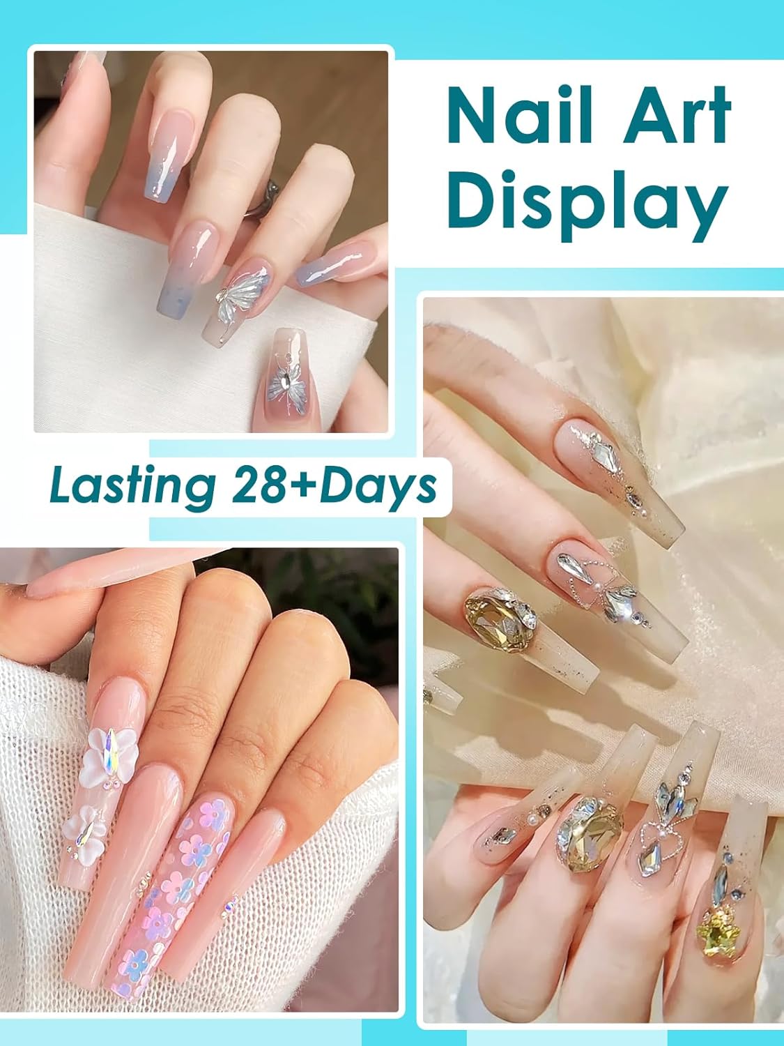 Thumbnail 6 de Uñas Postizas Tips Gel 240 piezas 12 tamaños
