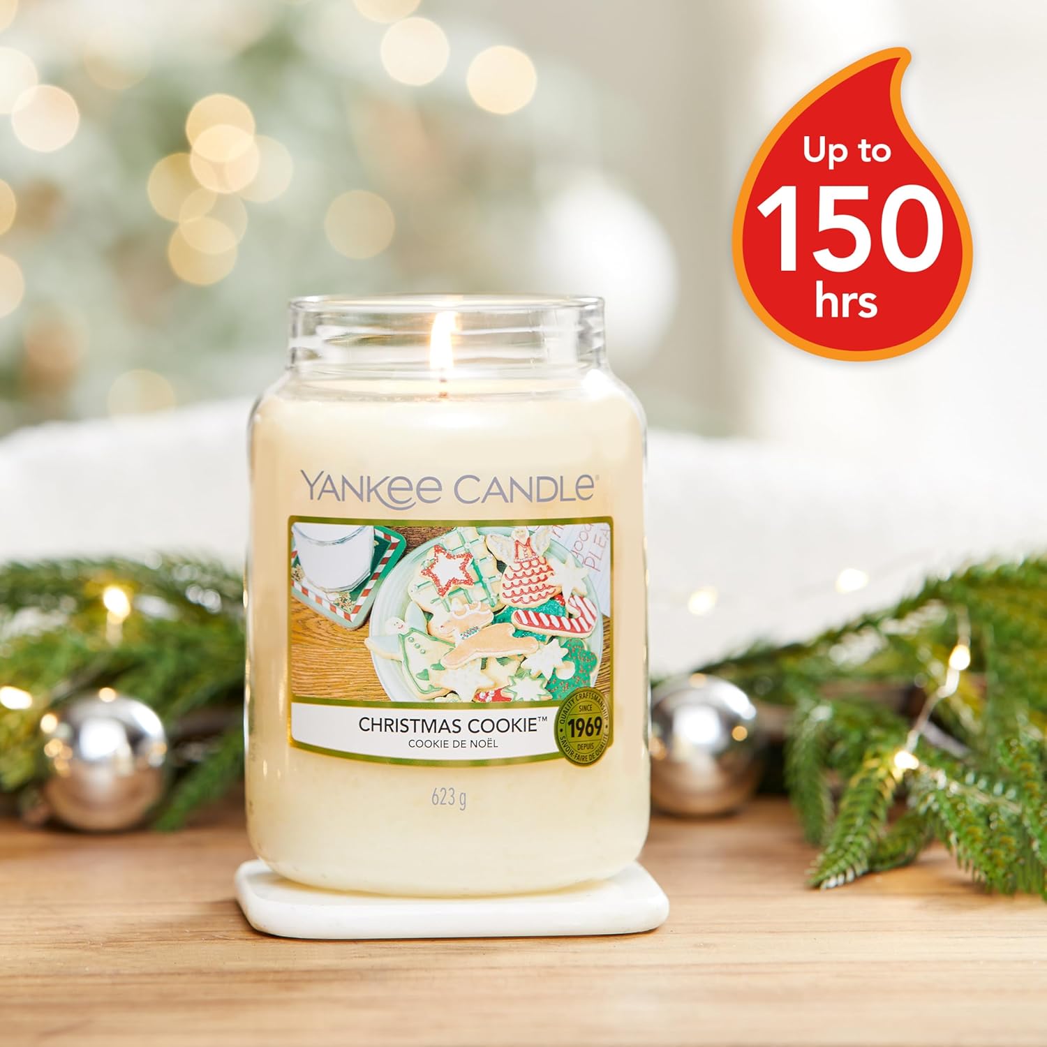 Thumbnail 2 de Yankee Candle Cookie de Noël 623 g 🕯