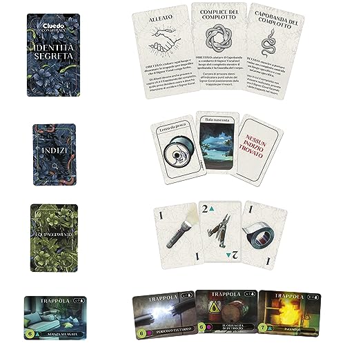 Detalle de Hasbro Gaming Cluedo Conspiracy – Gioco da Tavolo per 4‑10 giocatori (14+) con identità segrete e strategia