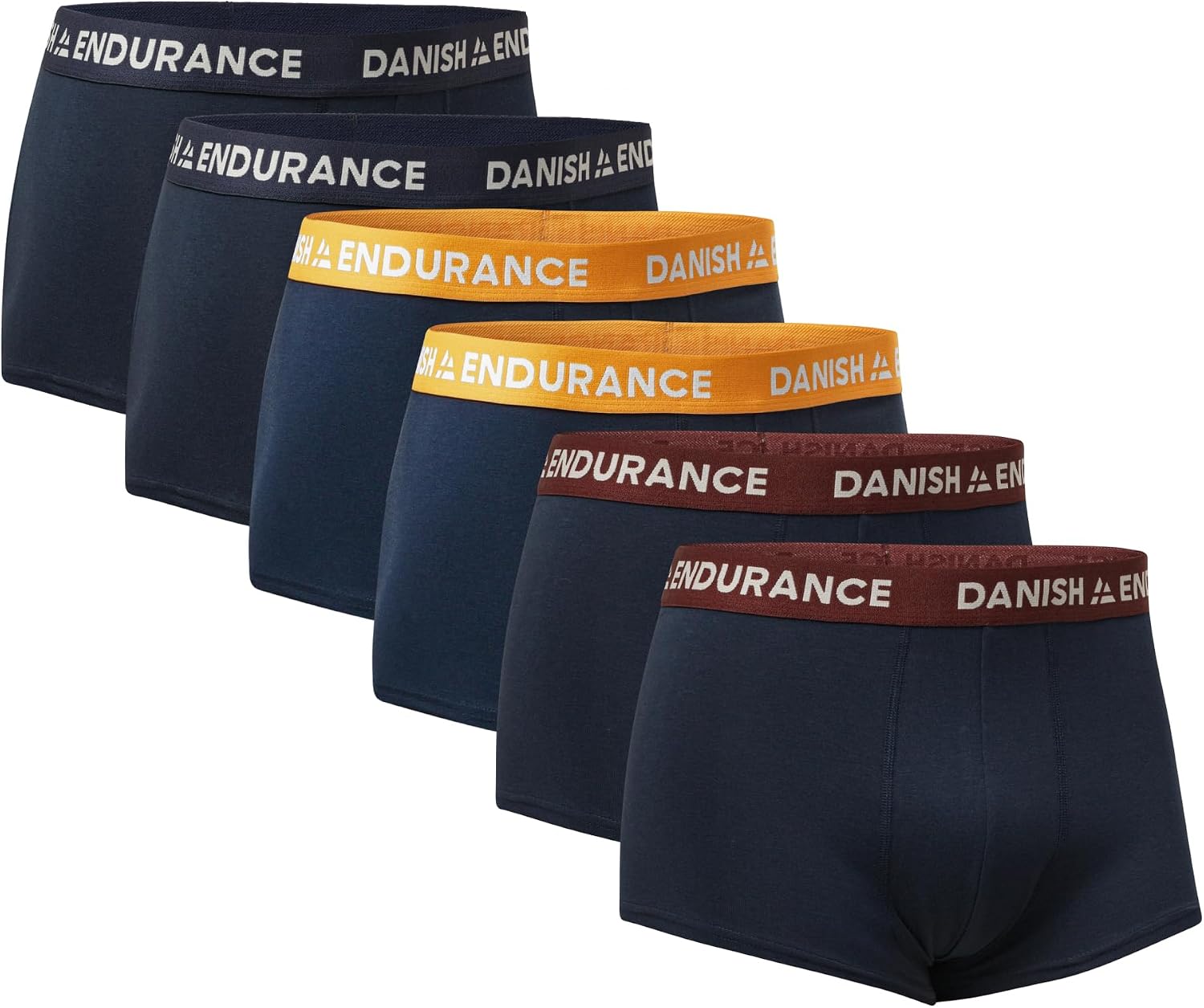 Detalle de DANISH ENDURANCE Calzoncillos Deportivos 6 Pack