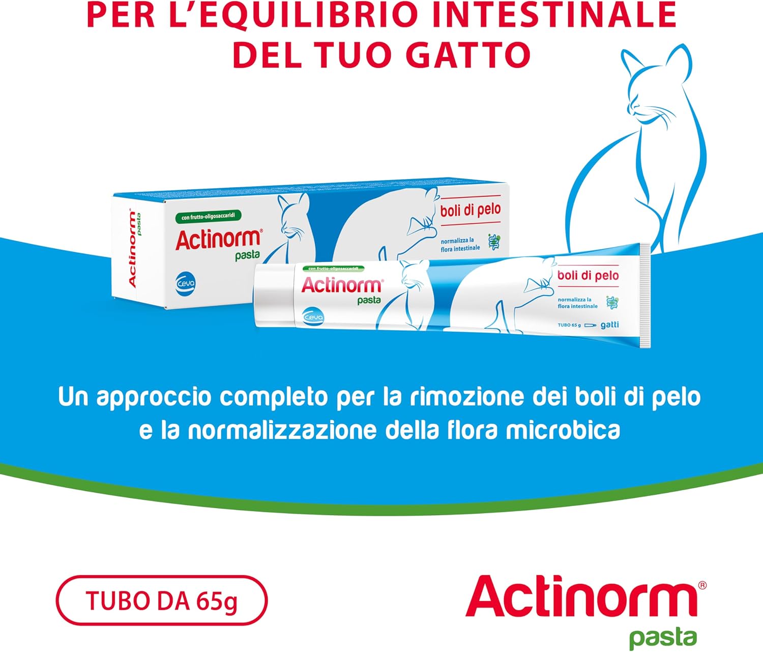 Thumbnail 2 de CEVA ACTINORM Pasta gatti 65G 🐱