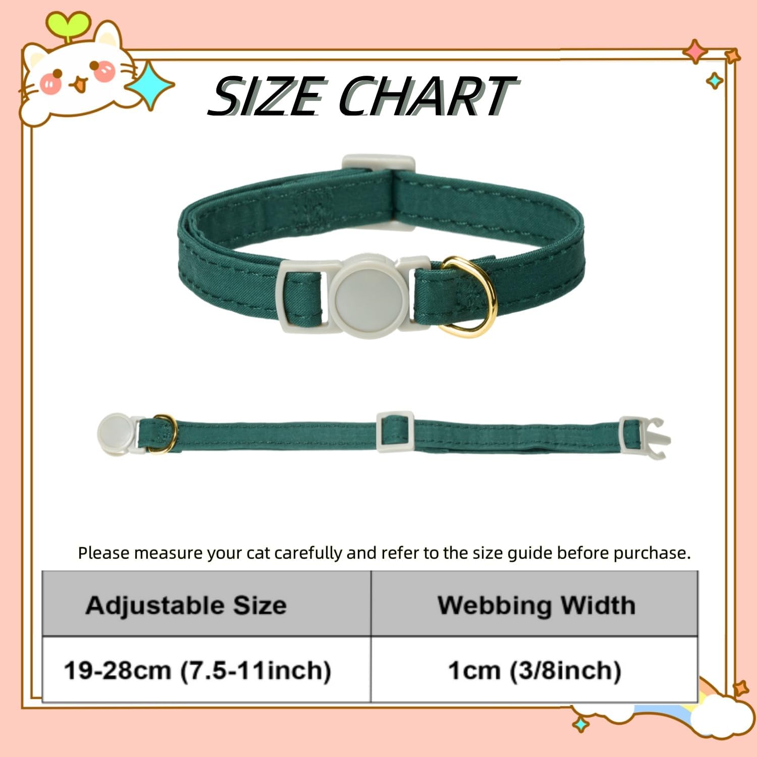 Thumbnail 4 de Cat Collars Cotton Bowtie Duo 19–28 cm