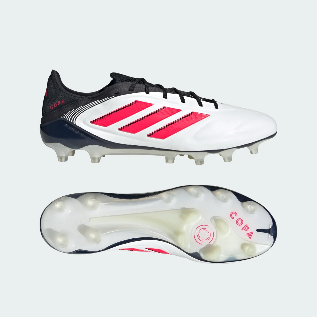 Detalle de Adidas Copa Pure 3 Elite – Bota de fútbol para césped artificial (blanco)