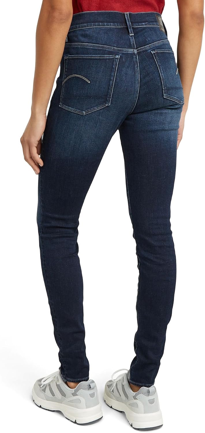 Detalle 2 de G-STAR Damen 3301 Skinny Jeans – High-Waist Skinny Fit