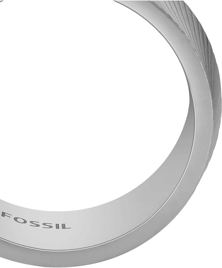 Thumbnail 1 de Fossil Herren-Edelstahlband Ringe aus Edelstahl – silberfarben, poliert