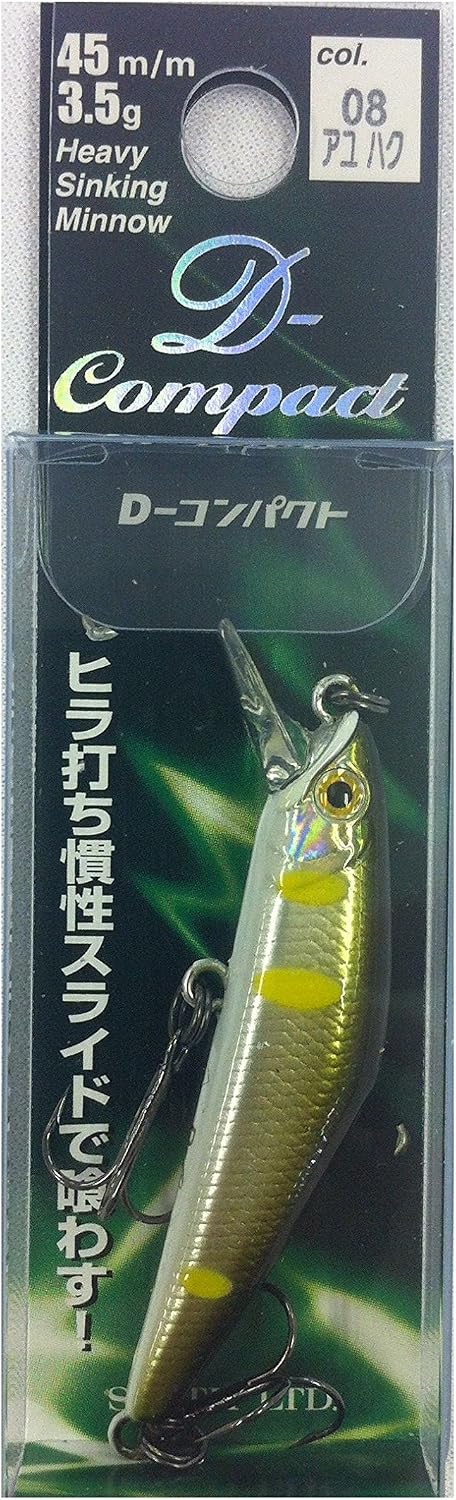 Detalle de スミス D-コンタクト ミノー ヘビーシンキング 45mm 3.5g アユハク