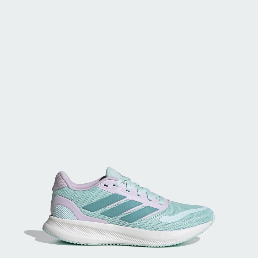 Detalle de Zapatilla Runfalcon 5 de Adidas en Turquesa