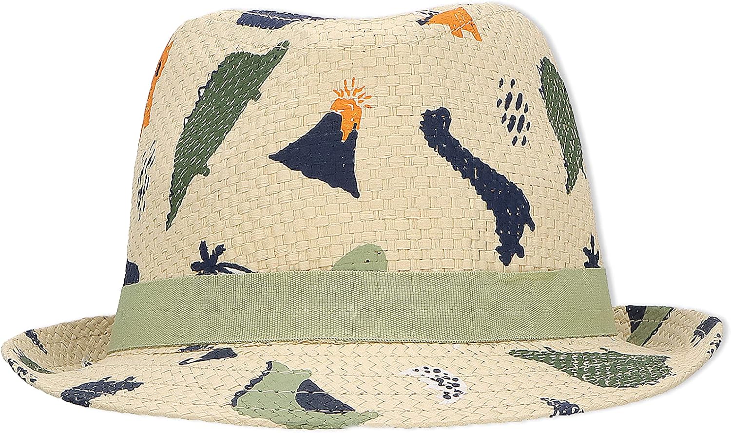 Detalle de Sterntaler Strohhut Dino – Sommerhut mit UV-Schutz 50+ für Jungen