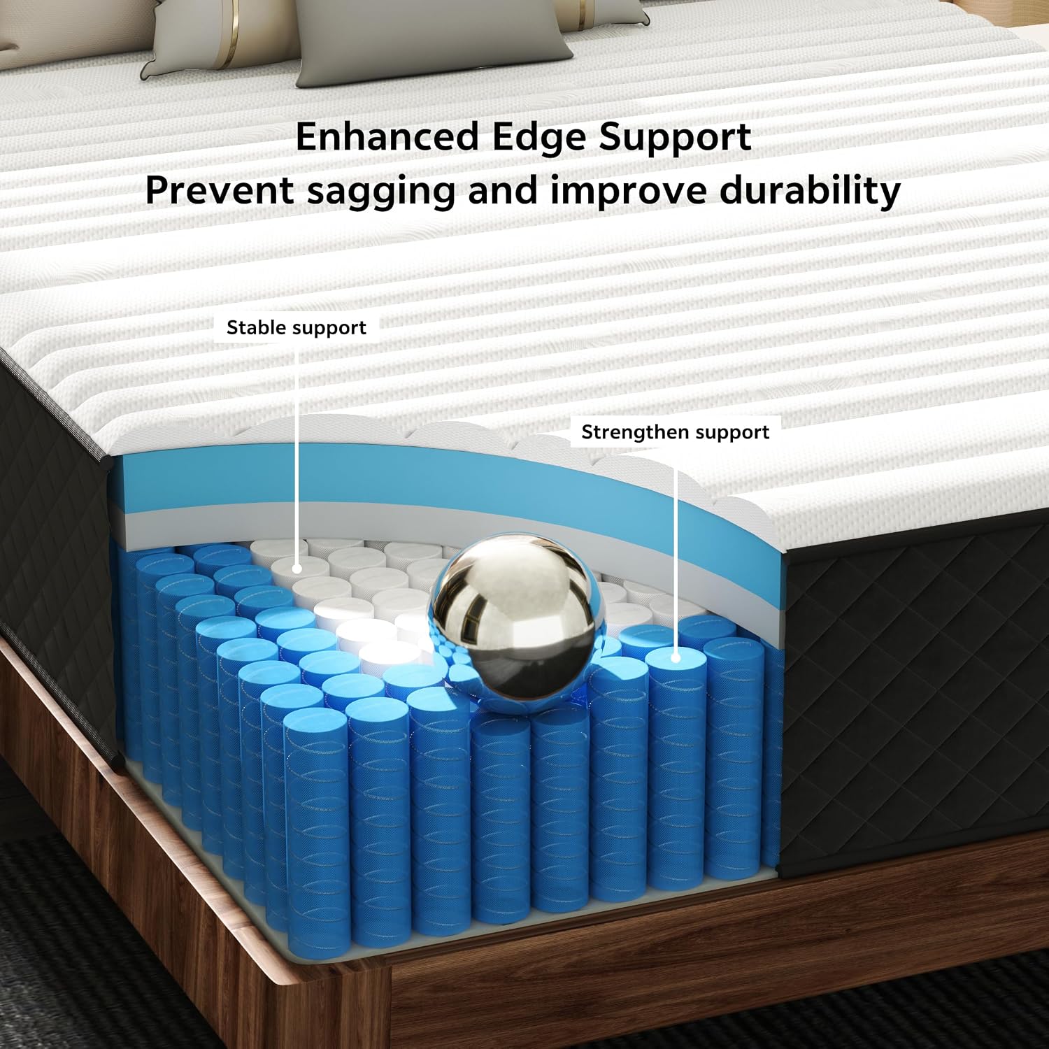 Thumbnail 5 de Matoresu 25CM Extra Firm Double Mattress