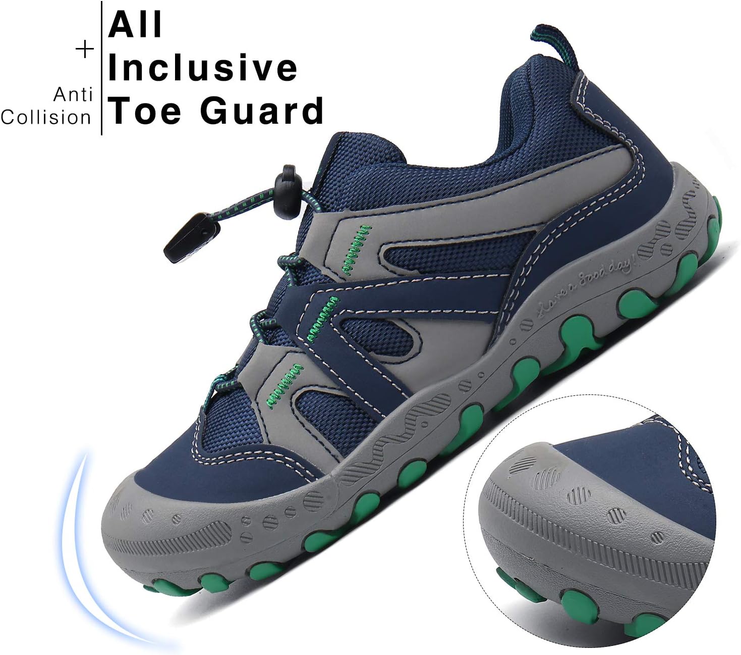 Thumbnail 3 de Mishansha Kids Hiking Boots for Toddler Boys & Girls — Water-Resistant, Anti-Collision, Non-Slip Outdoor Sneakers