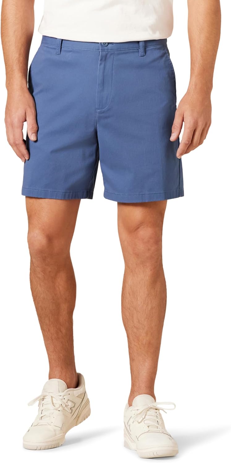 Thumbnail 6 de Amazon Essentials Men’s Slim-Fit 7" Stretch Chino Shorts (18cm) – Khaki