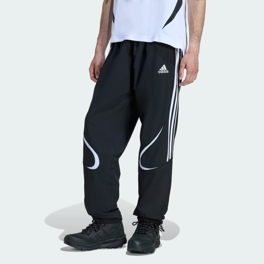 Detalle de PANTALÓN Teamgeist Adicolor de Adidas (Negro)