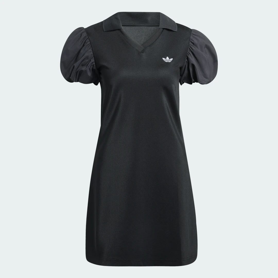 Thumbnail 3 de Vestido con mangas abullonadas de Adidas - color negro