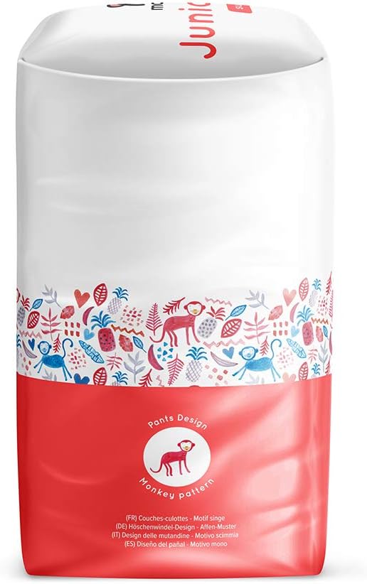 Thumbnail 2 de Amazon Brand - Mama Bear Super Soft Junior Nappy Pants Size 5 (13-20kg), 80 Count (2 x 40) in White