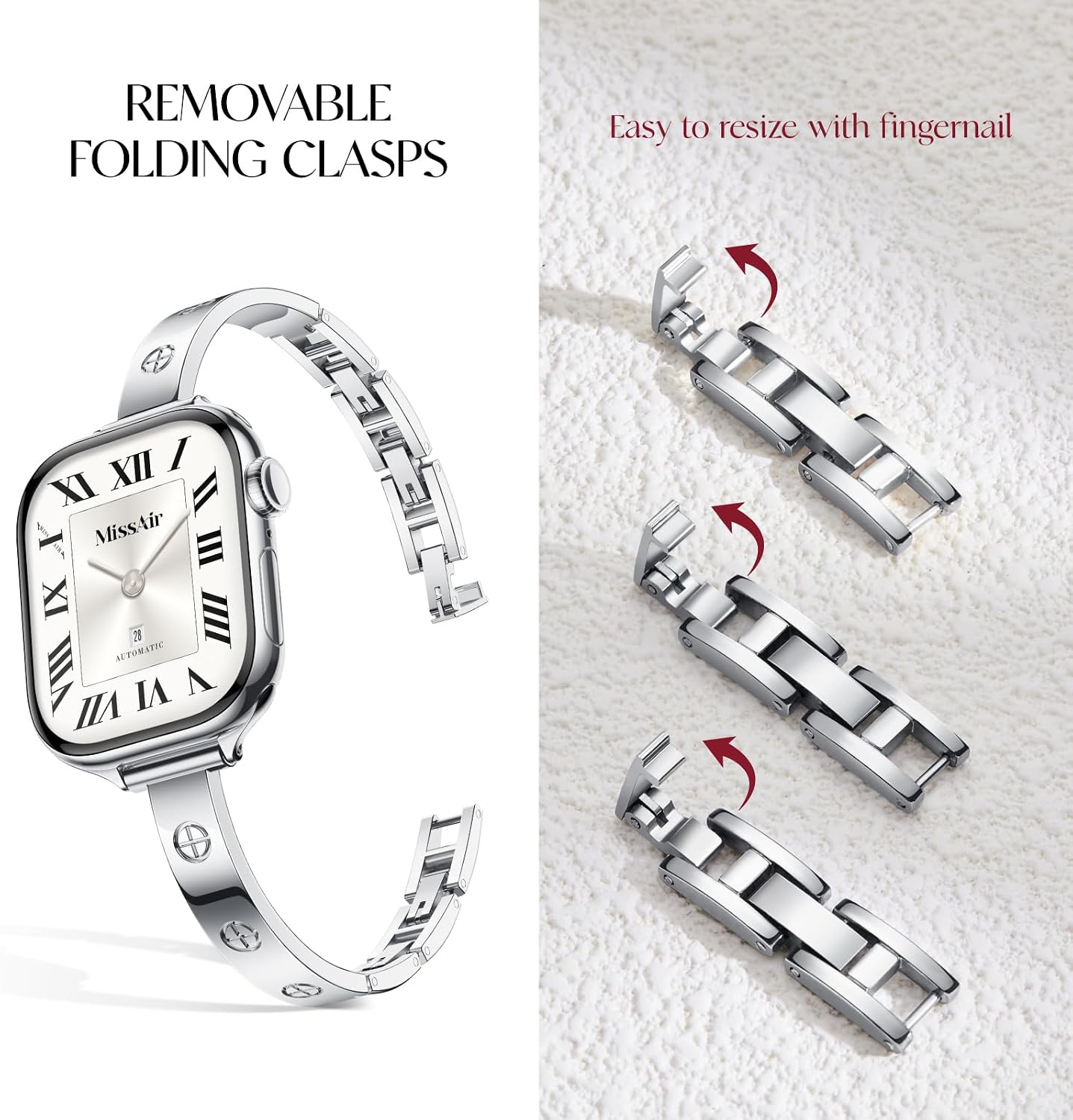 Thumbnail 3 de Missair Thin Band Apple Watch strap 40mm