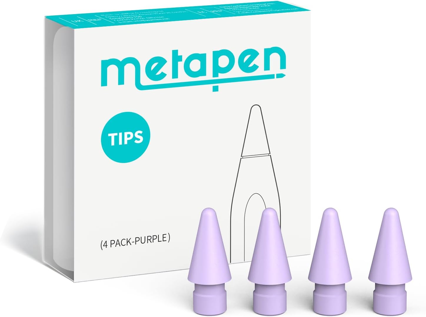 Thumbnail 4 de Metapen Tips 4-Pack for Apple Pencil USB-C