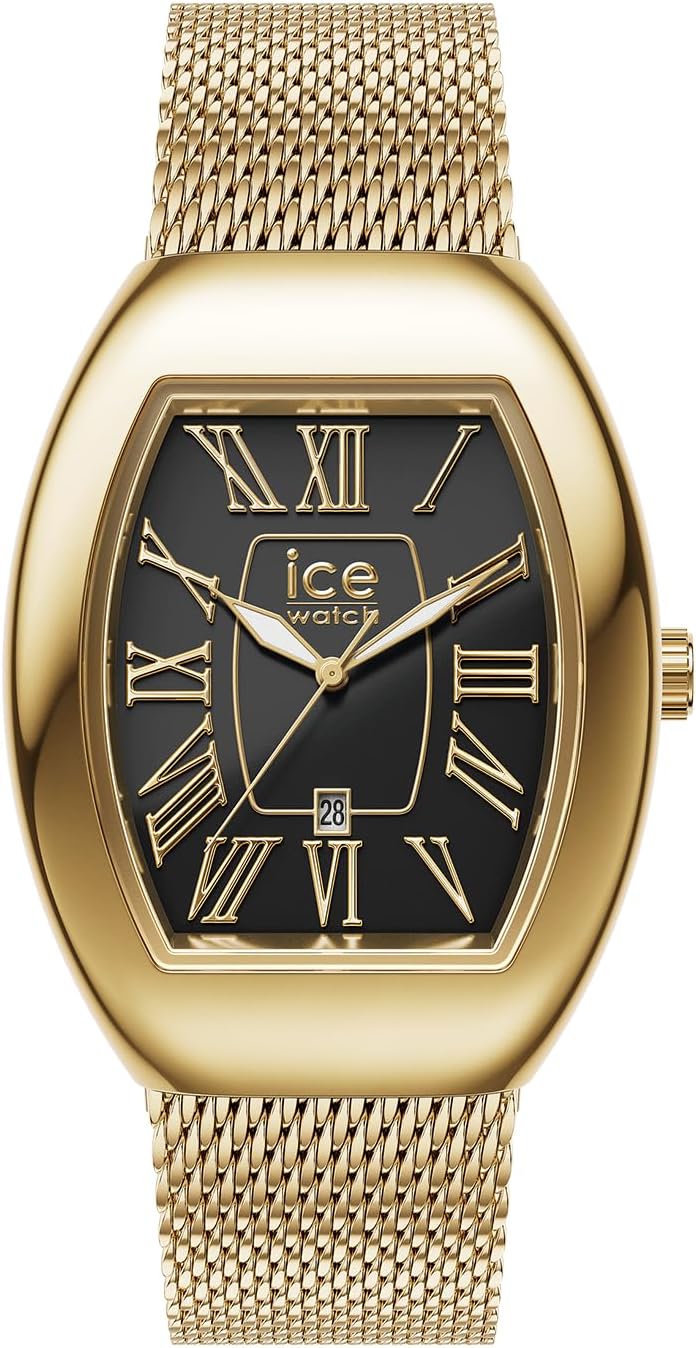 Thumbnail 1 de Ice-Watch Ice Boliday Dome Metal Mesh Gold Damenuhr