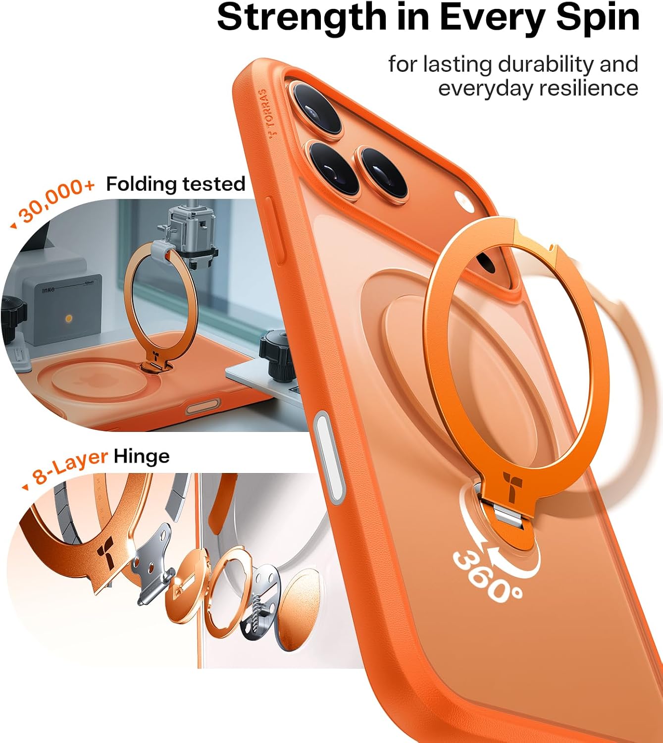 Thumbnail 3 de TORRAS Ostand Q3 Spin Magnetic Stand 360°