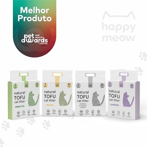 Thumbnail 7 de HAPPY MEOW Arena de Tofu para Gatos (18L/7,5Kg) – Natural, Biodegradable y con Lavanda