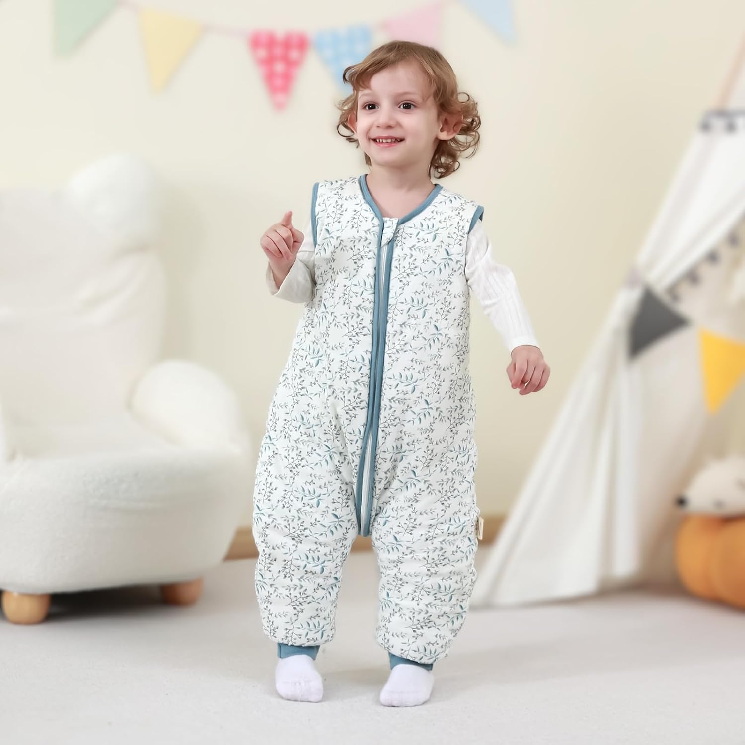Detalle 2 de Mosebears Baby Sleeping Bag All Year Round 2.5 Tog
