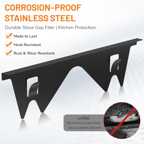 Thumbnail 4 de ItsNio Stainless Steel Stove Gap Covers (2-Pack) - Adjustable, Heat-Resistant Gap Filler