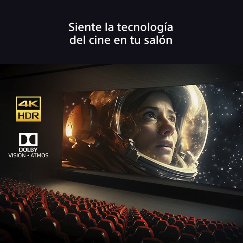 Detalle de Sony LED K-43S3 43" 4K Ultra HD Smart TV: visión nítida y HDR en Android TV