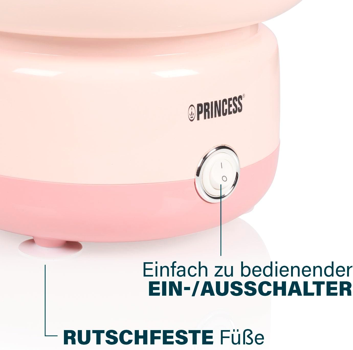 Thumbnail 6 de Princess Zuckerwattemaschine 500W – kompakt, BPA-frei und sofort einsatzbereit