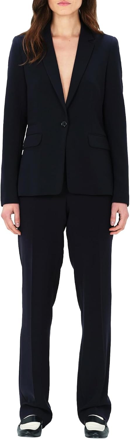 Detalle de CAROLL veste de tailleurs coupe cintrée – élégance intemporelle