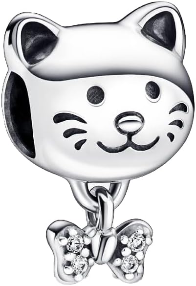 Thumbnail 6 de Feitery Wildtiere Charms Kompatibilität für Pandora Armband – Herz-Anhänger mit Meerestieren