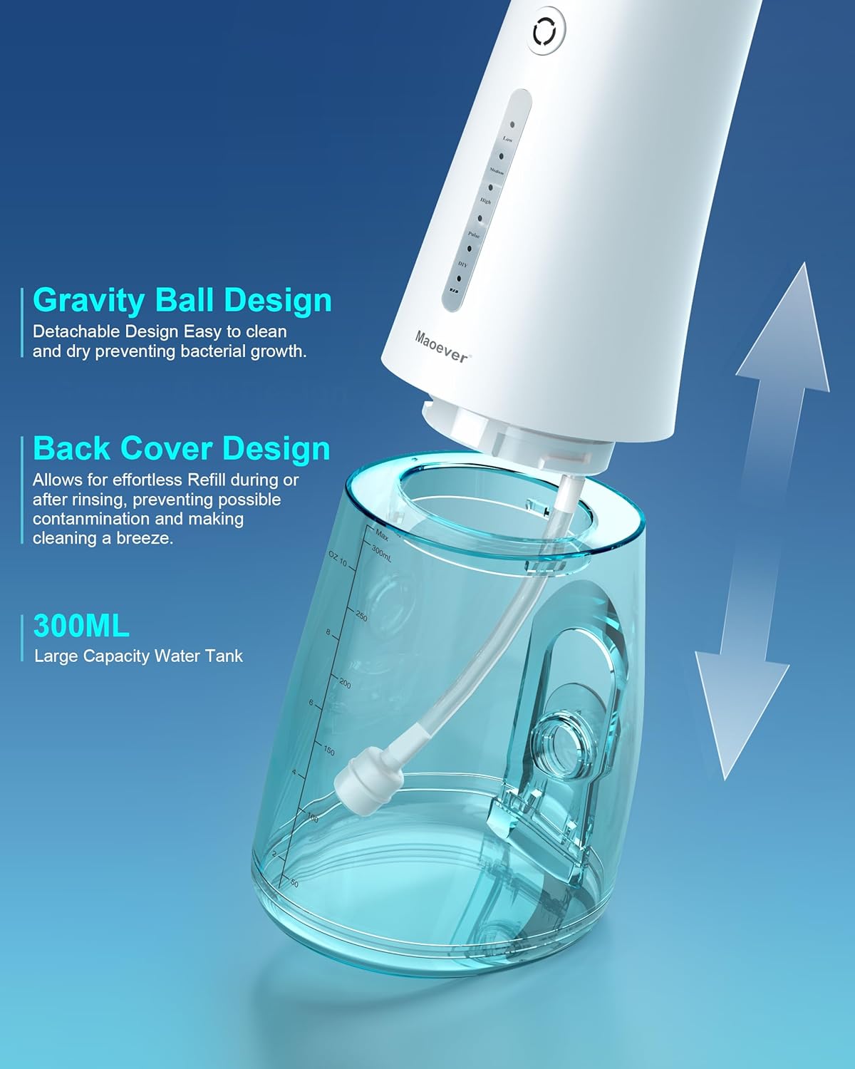 Detalle de Maoever Electric Nasal Irrigator 6 tips 🫧