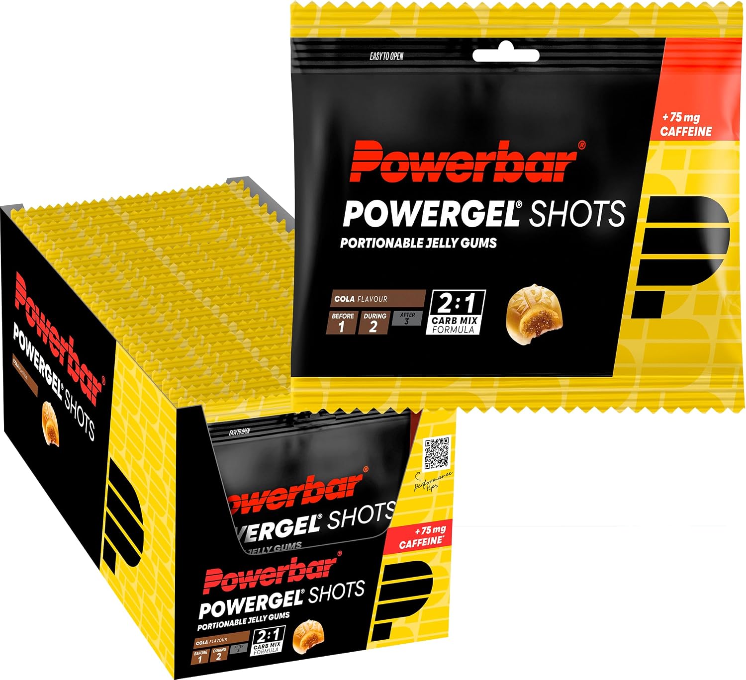 Thumbnail 6 de Powerbar PowerGel Shots Orange (24x60g) – Energy & Endurance for Training and Racing