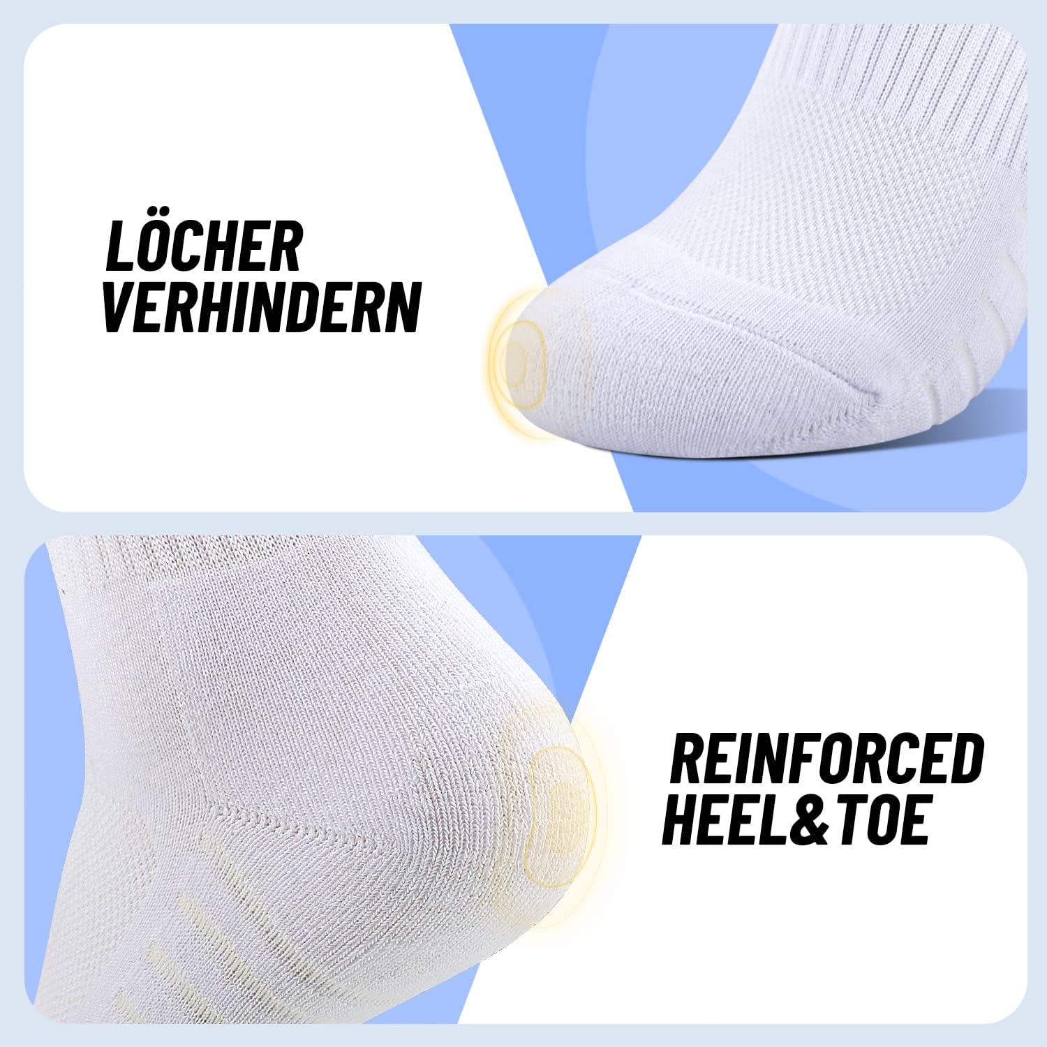 Thumbnail 4 de TUUHAW Cushioned Sports Socks 6 Pairs