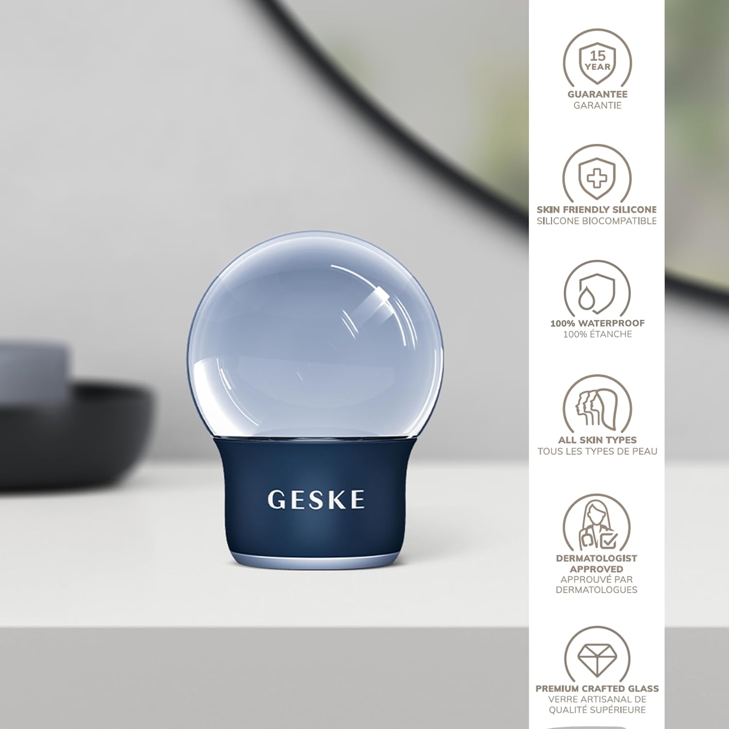 Thumbnail 5 de GESKE Massager Visage et Corps 7 en 1 – Rafraîchissant et Chauffant sans batterie