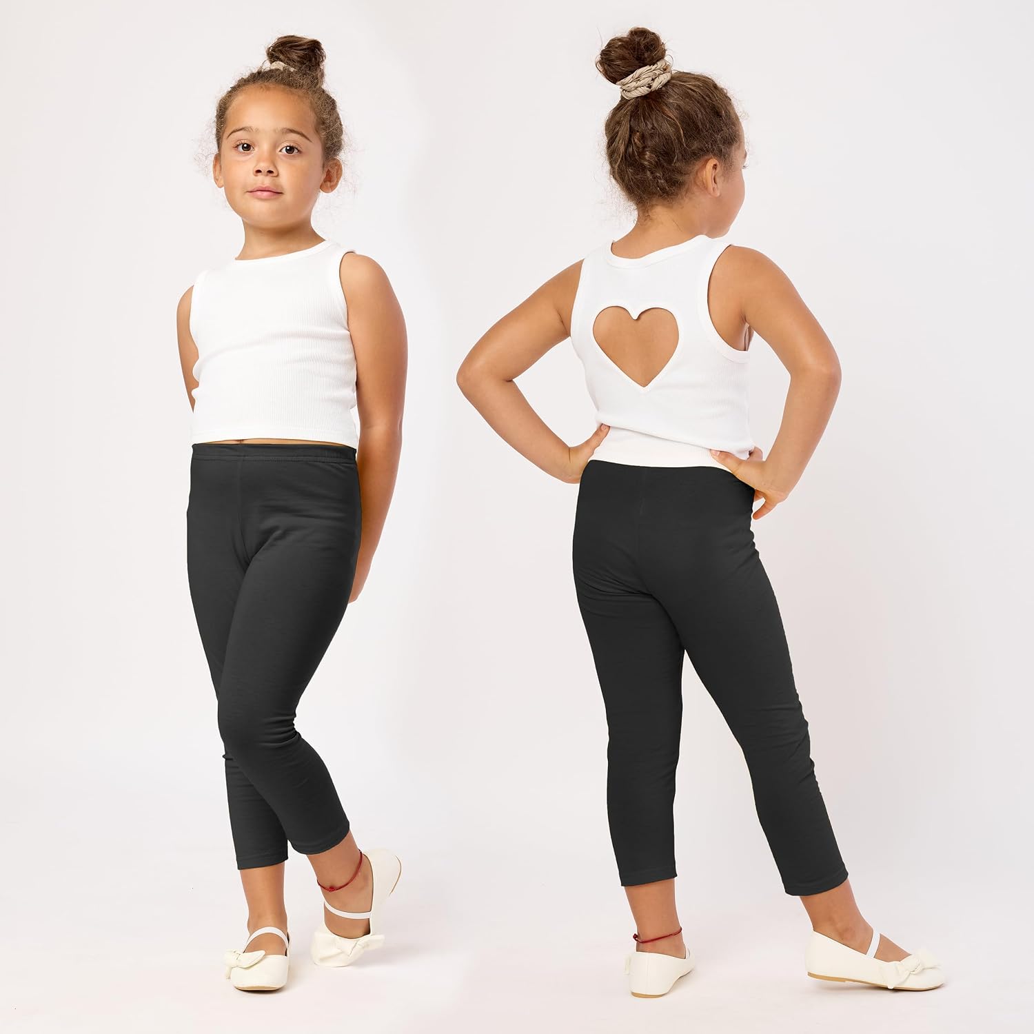 Detalle 2 de Merry Style MS10-131 – dziewczęce legginsy 3/4 z wiskozy