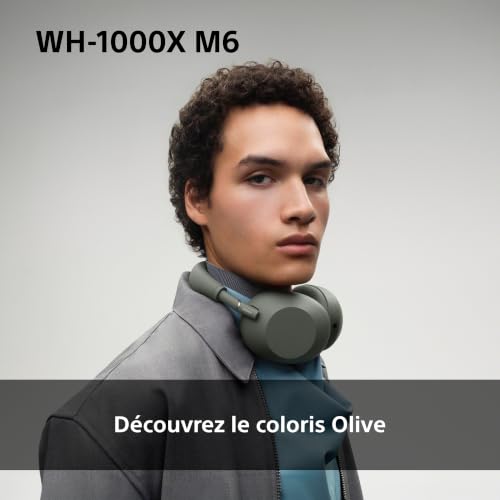 Detalle de Sony WH-1000XM6 : Casque sans fil premium à réduction de bruit