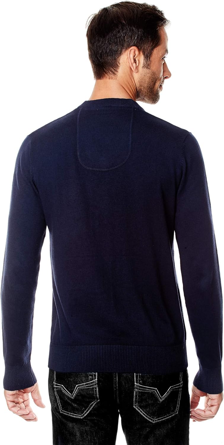 Thumbnail 2 de Vincenzo Boretti maglione uomo elegante con collo a V slim-fit