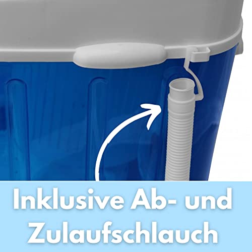 Detalle 2 de Steinborg Mini Waschmaschine mit Schleuder – kompakte Toploader-Waschmaschine bis 3 kg