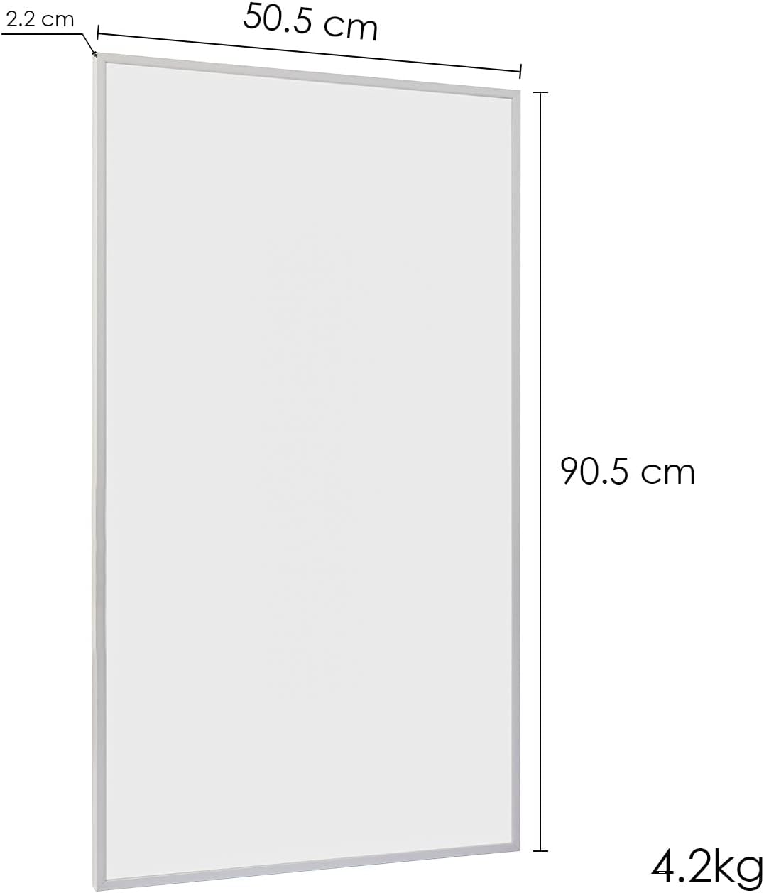 Detalle 2 de Hocosyme Infrarotheizung 600 Watt zur Wandmontage – für ca. 3–15 m², TÜV & 10 Jahre Garantie