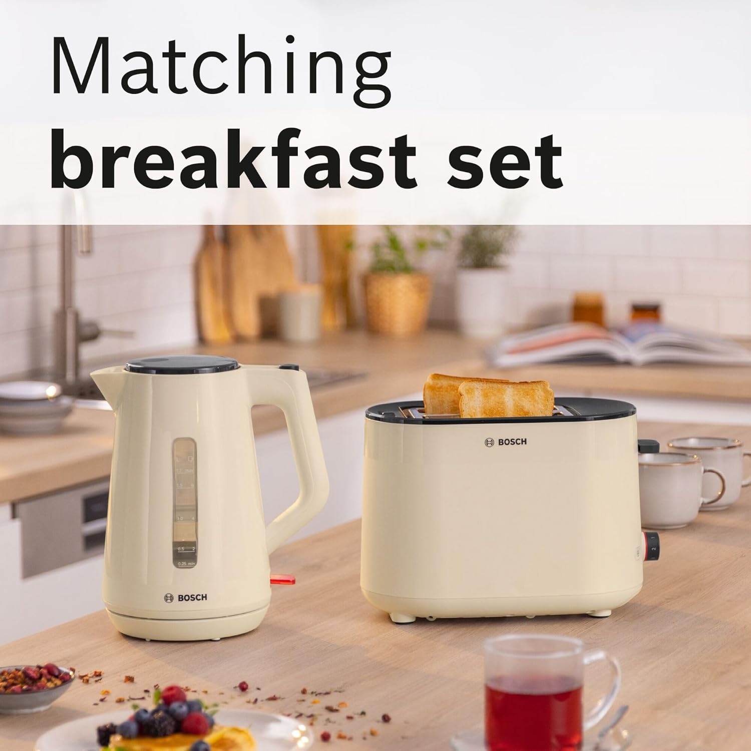 Thumbnail 2 de Bosch MyMoment Delight TWK1M127GB Electric Kettle review: aPragmatic cream 1.7L model for everyday tea