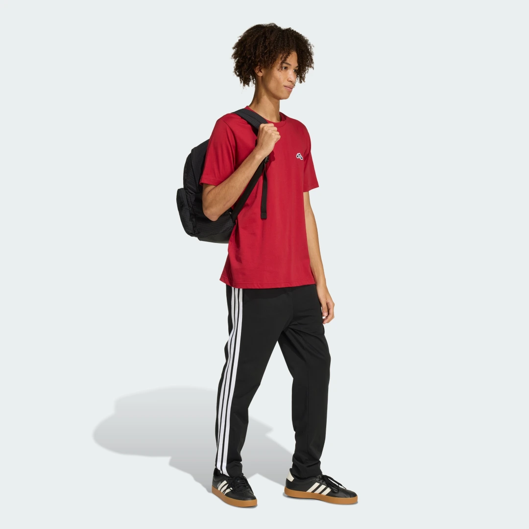 Thumbnail 2 de ADIDAS CAMISETA ESTAMPADA SUMMER SLIDE TRIM - Burgundy