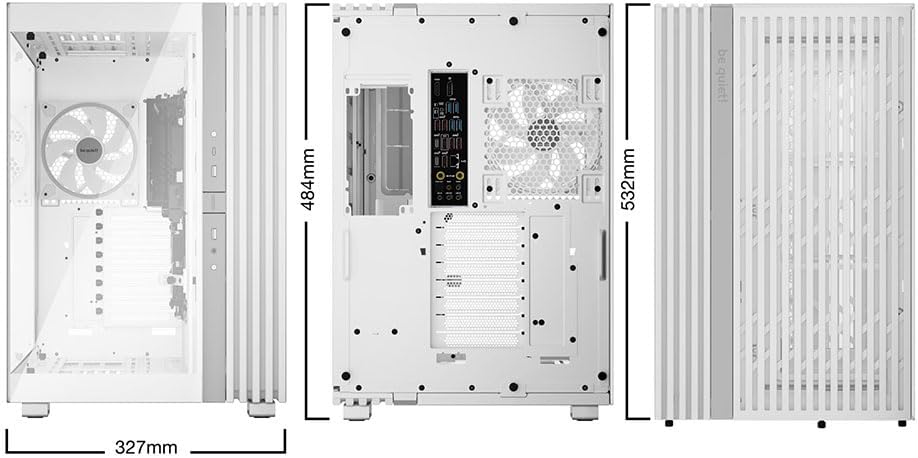 Detalle de be quiet! Light Base 900 FX BGW72 フルタワーPCケース、ピラーレス・RGB搭載