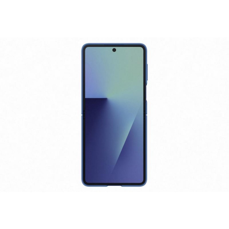Detalle 2 de Samsung Funda silicona con anillo azul para Z Flip7