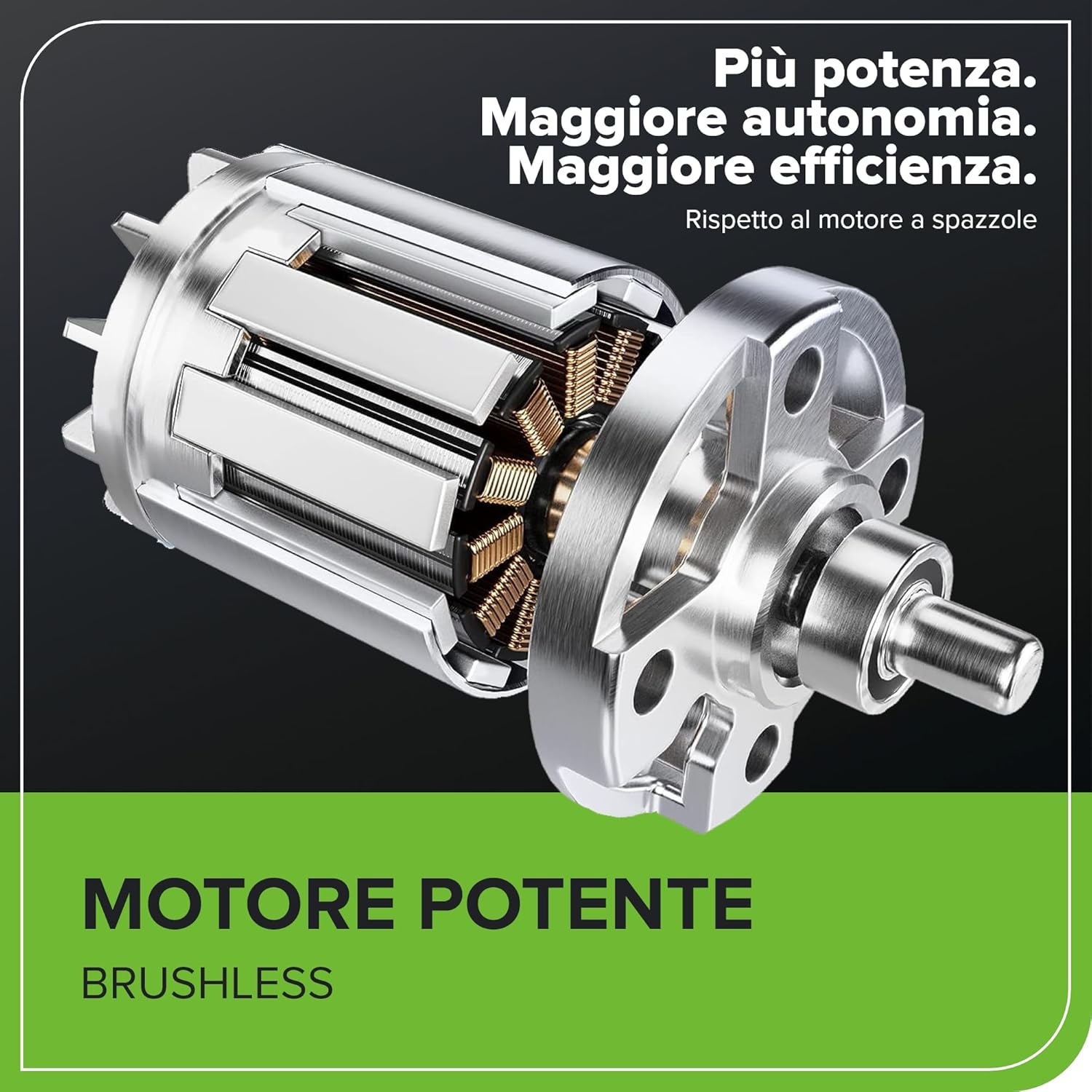 Thumbnail 6 de Greenworks GD24CS30 motosega a batteria 24V brushless, barra 30 cm (senza batteria e caricabatterie)