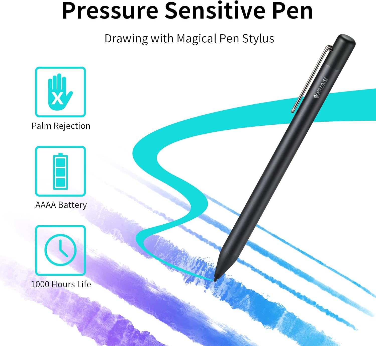 Thumbnail 2 de FRUNSI RubensTab T11Pro 10.1 inch standalone drawing tablet with stylus and Android 12 (no computer needed)