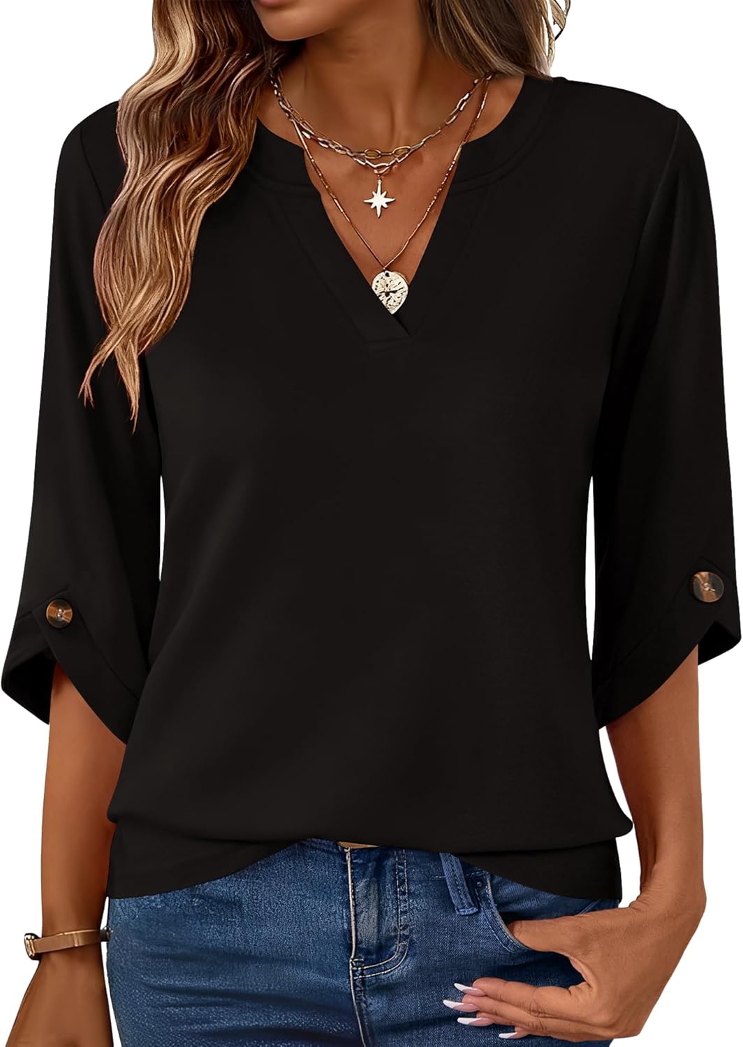 Thumbnail 5 de Kistore Womens 3/4 Length Sleeve Tunic Top